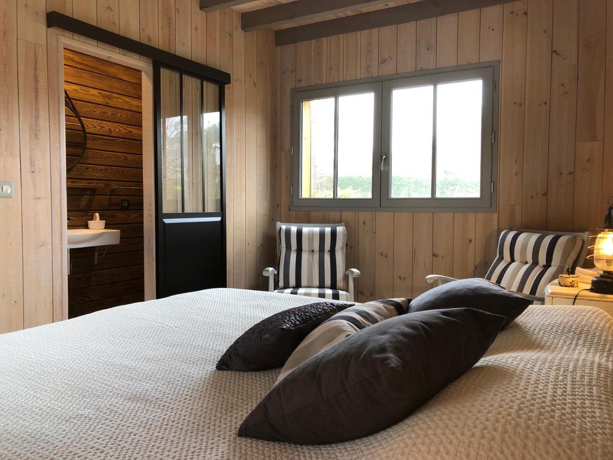 Chambres D'Hotes L'Aousere 比斯卡罗斯 外观 照片