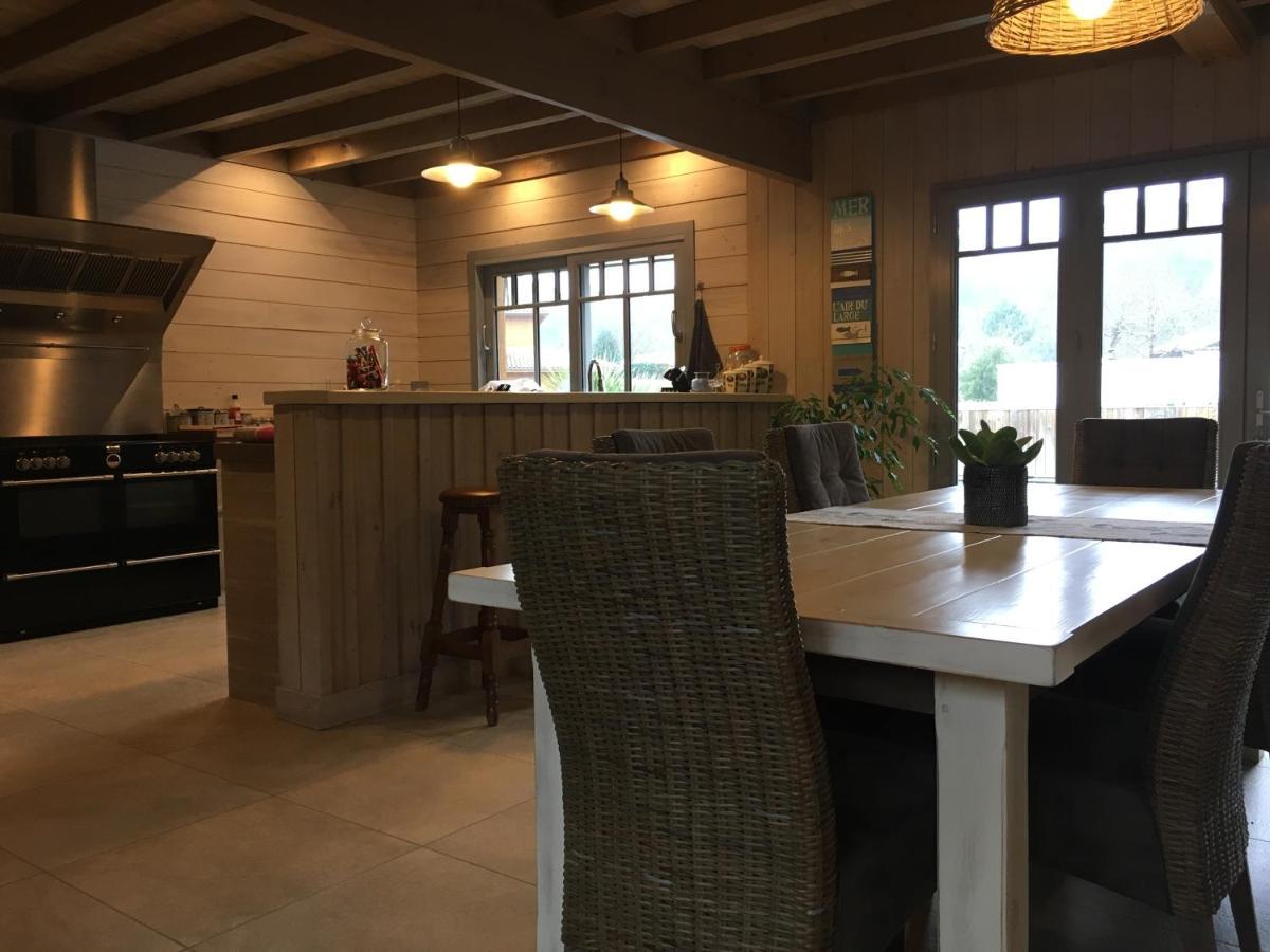 Chambres D'Hotes L'Aousere 比斯卡罗斯 外观 照片